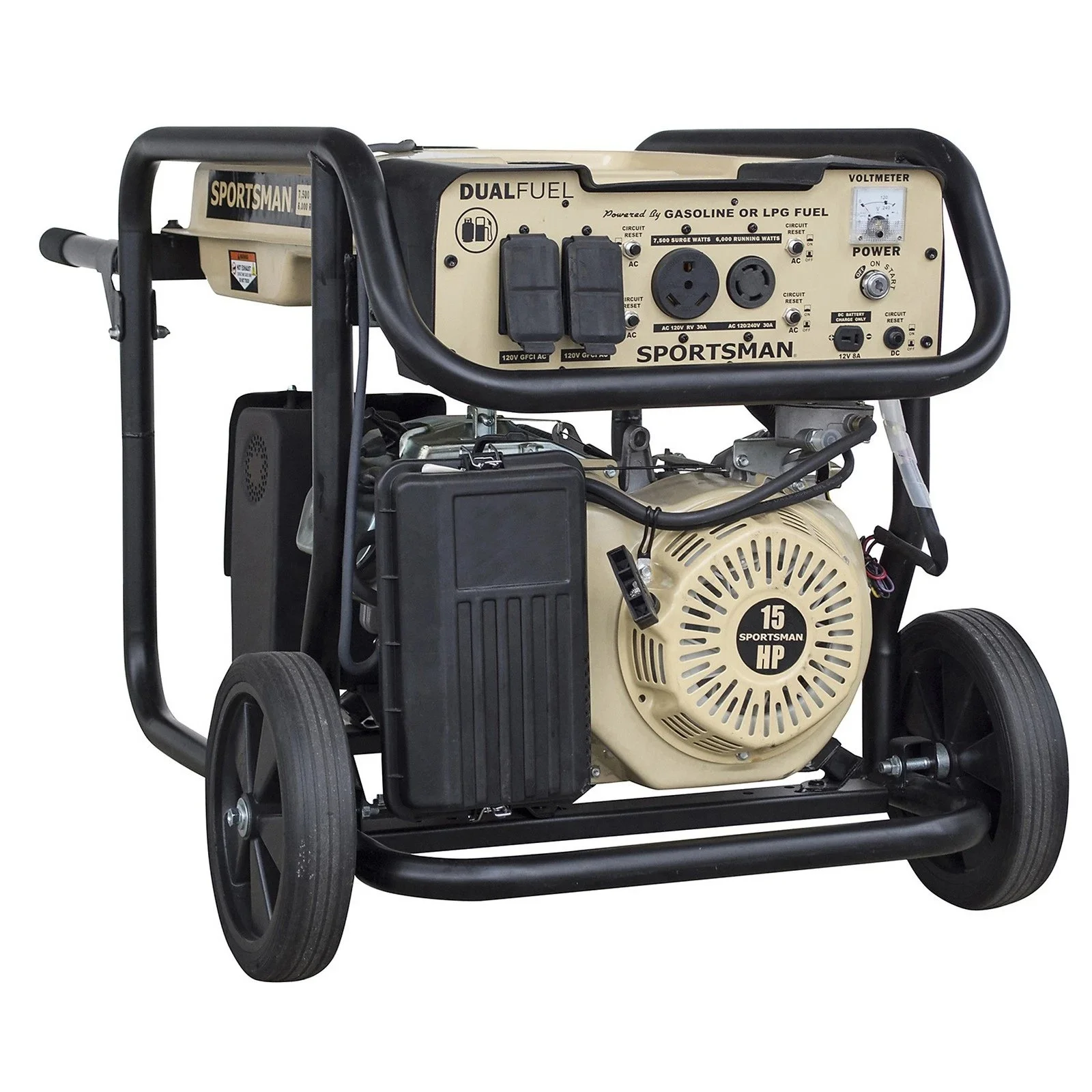 Sportsman 7500 Watt Dual Fuel Generators. - Image 1