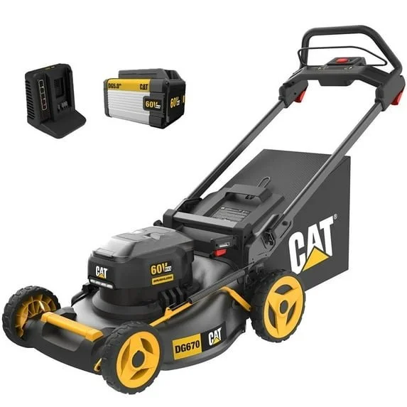 Cat 60V 21In Brushless Lawn Mower Kits. - Image 1
