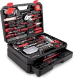 Click to see full view 2+ 6 VIDEOS KingTool 325 Piece Home Repair Tool Kit, General Home/Auto Repair Tool Set, Toolbox Storage Case with Drawer, General Household Tool Kit – Perfect for Homeowner, Diyer, Handyman
