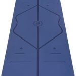 Liforme Original Yoga Mat – Free Yoga Bag Included – Patented Alignment System, Warrior-like Grip, Non-slip, Eco-friendly, sweat-resistant, long, wide, 4.2mm thick mat for comfort