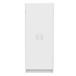 ClosetMaid Pantry Cabinet Cupboard with 2 Doors, Adjustable Shelves, Standing, Storage for Kitchen, Laundry or Utility Room, White