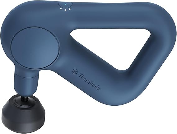 TheraGun Therabody Relief Handheld Percussion Massage Gun – Easy-to-Use, Comfortable & Light Personal Massager for Every Day Pain Relief Massage Therapy in Neck, Back, Leg, Shoulder and Body (Navy) - Image 1