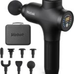 Mebak 3 Massage Gun, Massage Gun Deep Tissue for Athletes, Professional Muscle Percussion Massager, Massager for Shoulder Leg Back Body Pain Relief, Quiet Portable Sport Tool, Gifts for Him