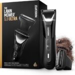 MANSCAPED® The Lawn Mower® 5.0 Ultra Groin & Body Hair Trimmer – Dual-Head SkinSafe® Trimmer & Foil Blades, Waterproof Wet/Dry Groomer, USB-C Rechargeable with Travel Case, Men’s Ball Shaver, Black
