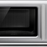 Breville BMO650SIL Compact Wave Soft Close Countertop Microwave Oven, Silver