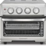 Cuisinart Air Fryer Toaster Oven, 1800W, 8-in-1 with Air Fry, Convection, Broil & Warm, 0.6 Cubic Feet, 60-Minute Timer, TOA-70NAS, Stainless Steel