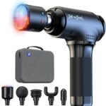 BOB AND BRAD T2 Pro Massage Gun with Heat and Cold, Deep Tissue Percussion Massager Gun for Pain Relief, Muscle Massager, HSA Electric Back Massagers for Professional Athletes FSA Eligible
