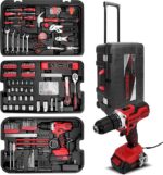 Click to see full view 2+ 6 VIDEOS KingTool 325 Piece Home Repair Tool Kit, General Home/Auto Repair Tool Set, Toolbox Storage Case with Drawer, General Household Tool Kit – Perfect for Homeowner, Diyer, Handyman - Image 5