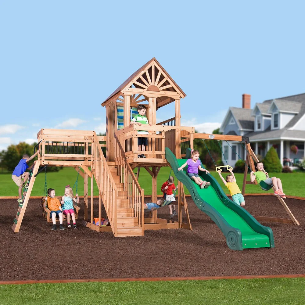Backyard Discovery Caribbean Swing Set - Image 1