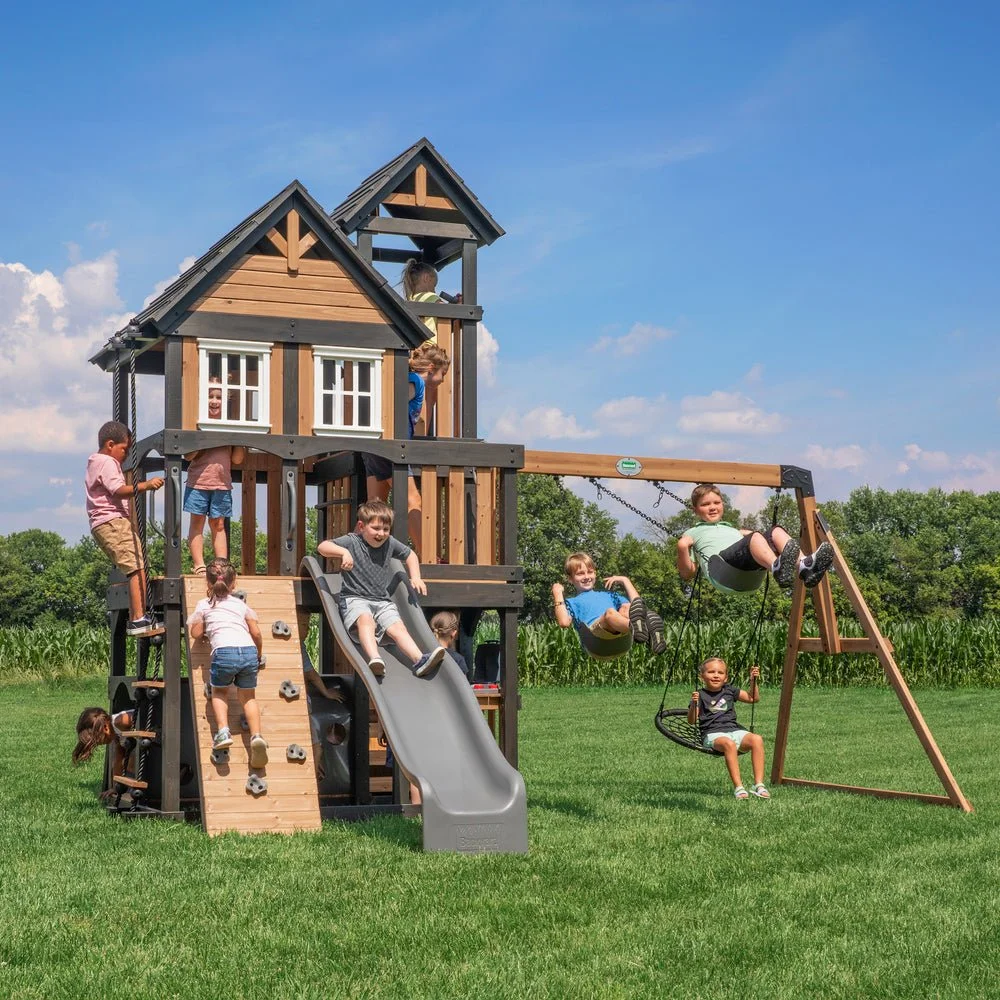 Backyard Discovery Mystic Tower Swing Set - Image 1