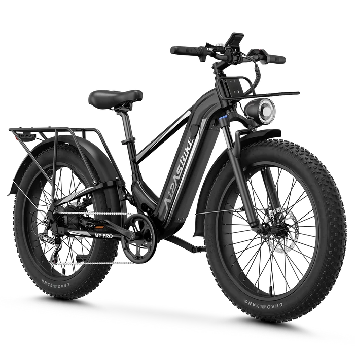 Aipas M2 Xterrain Ebike Aipas-M2-black Baskets. - Image 1