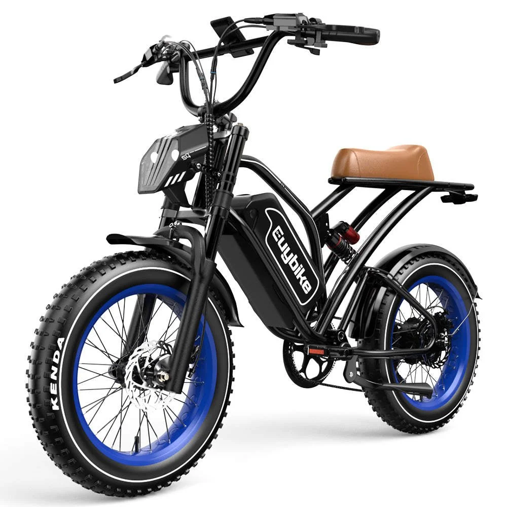 Euybike S4 Moped-Style Fat Tire Electrics Bikes - Image 1
