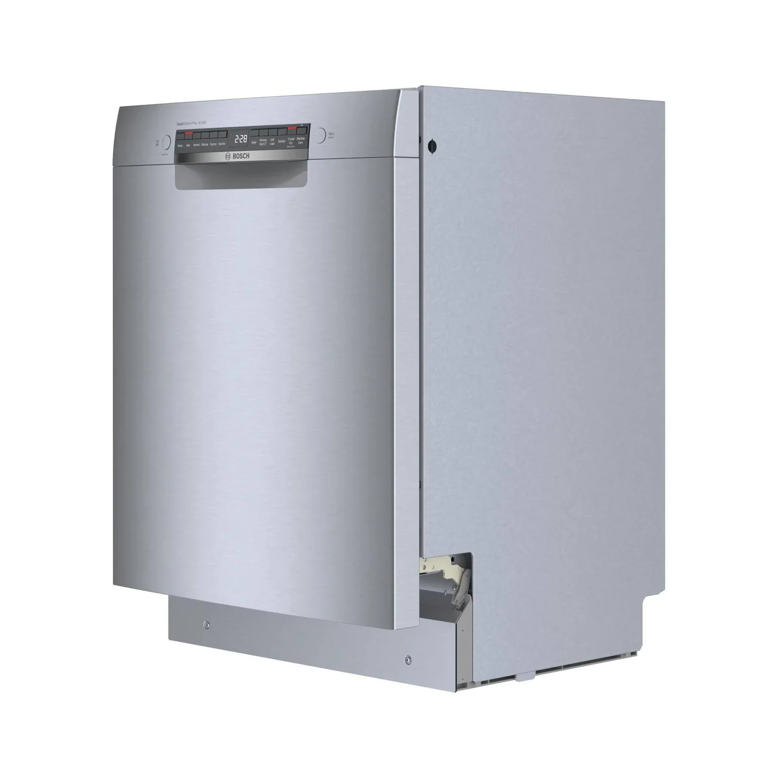 Bosch 800 Series 24 in. Top Control Smart Dishwashers with 42 dBa Sound Level, 3rd-Rack, CrystalDry & Pockets – Stainless Steel - Image 1