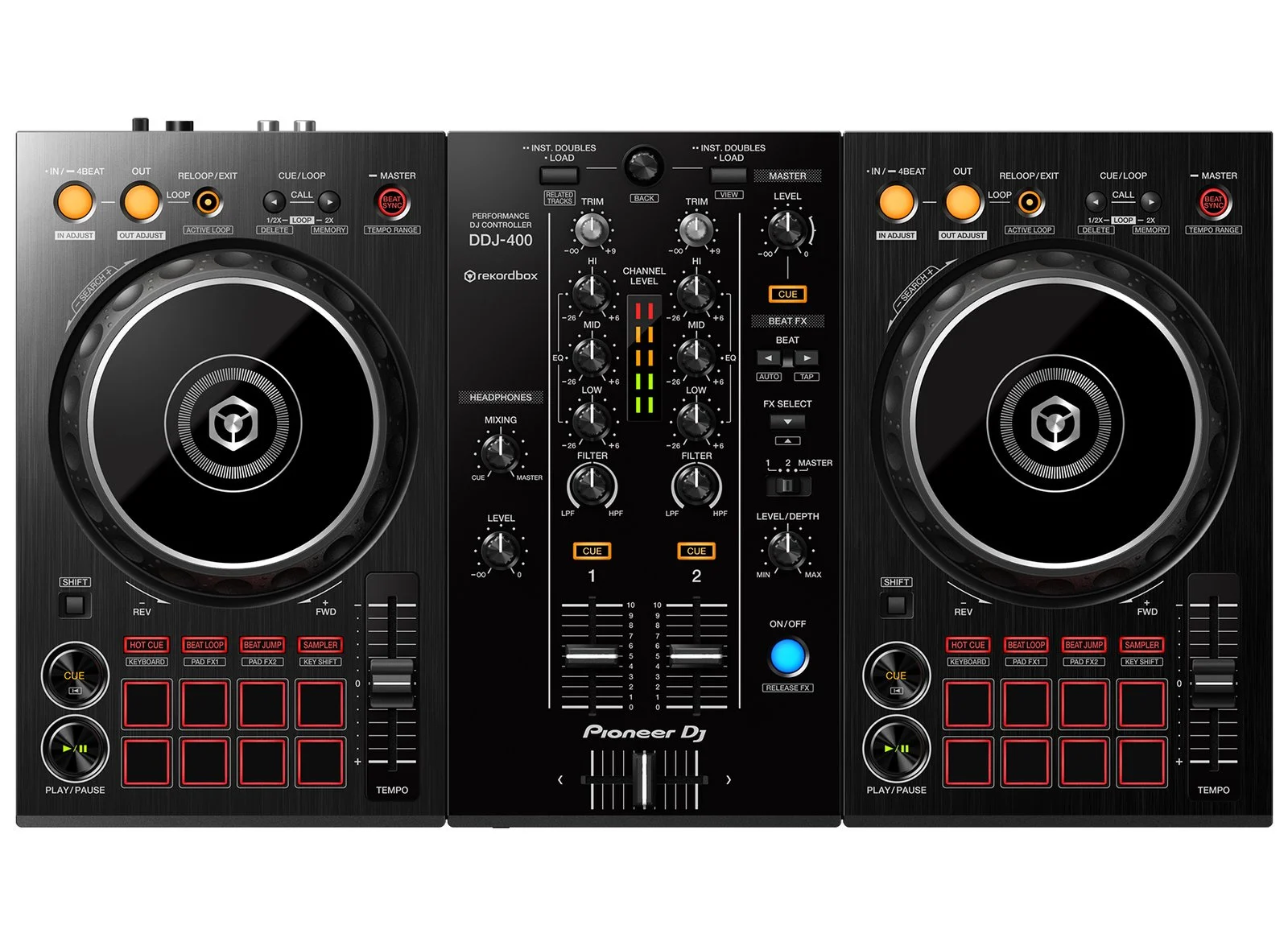 Pioneer DJ DDJ-400 2-Channels rekordbox DJ Controllers - Image 1