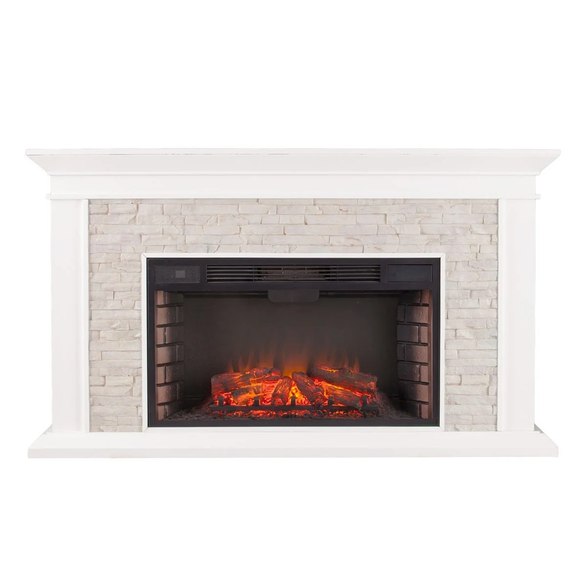 Ceonna Electric Fireplace Winstons Porter Finish - Image 1