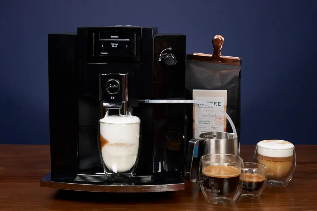 Jura E6 Automatic Coffee Machines - Image 1