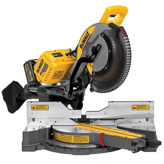 DeWalt FLEXVOLT 12 in 120V MAX Double Bevel Compound Sliding Miter Saws Kit - Image 1