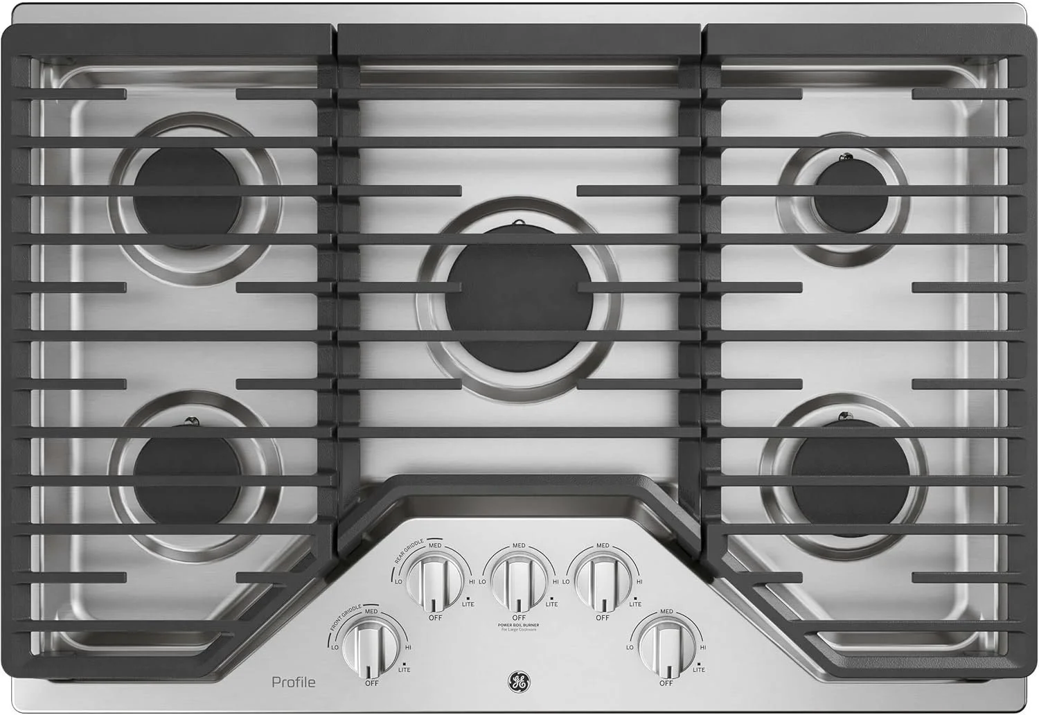 GE Profile PGP7030SLSS 30″ Built-in Gas Cooktops - Image 1