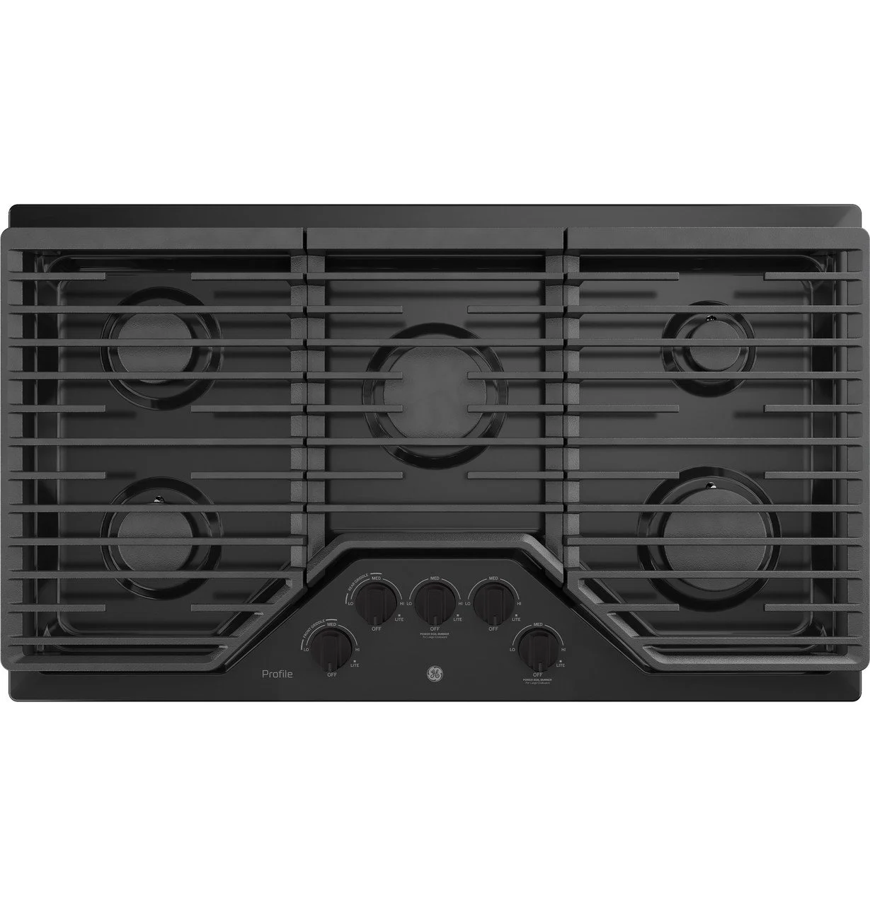 GE Profile Series 36″ Built-In Gas Cooktops PGP7036DLBB - Image 1