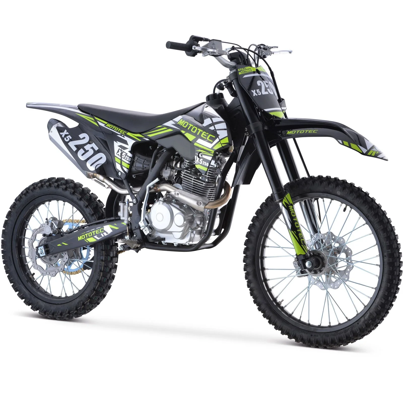MotoTec X5 250cc 4-Stroke Gas Dirt Bikes - Image 1