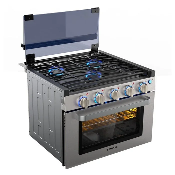 Camplux 17″ RV Oven with 3 Burners Cooktops - Image 1